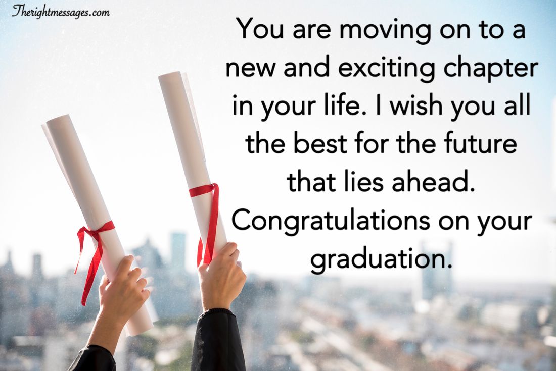 Congratulations On Your Graduation Wishes The Right Messages