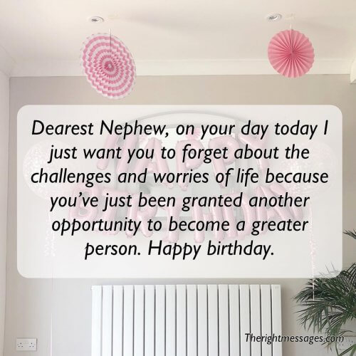 Short & Long Birthday Wishes, Messages For Nephew - The Right Messages