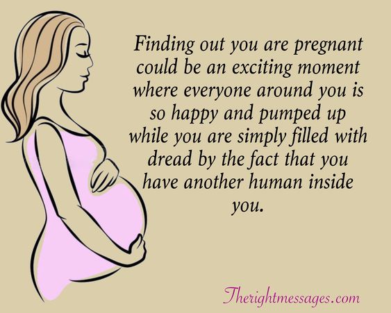Finding out you are pregnant