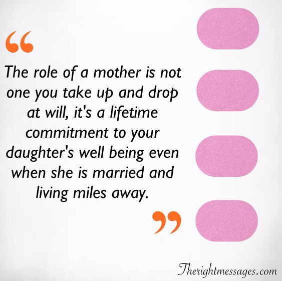 The role of a mother quote