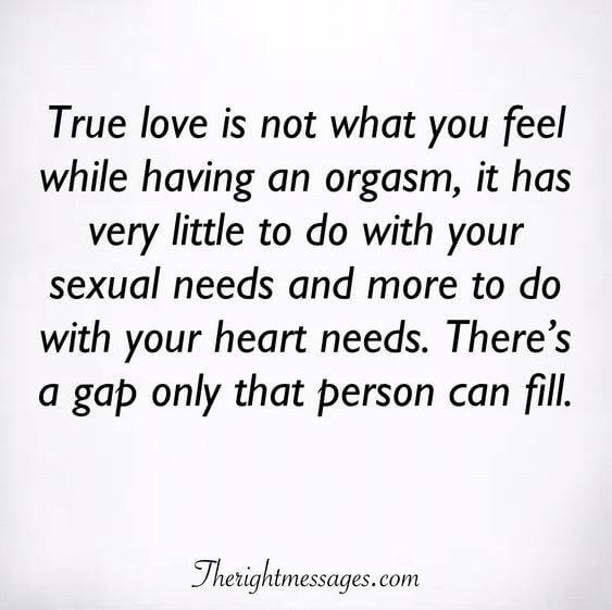 True love is not what you feel