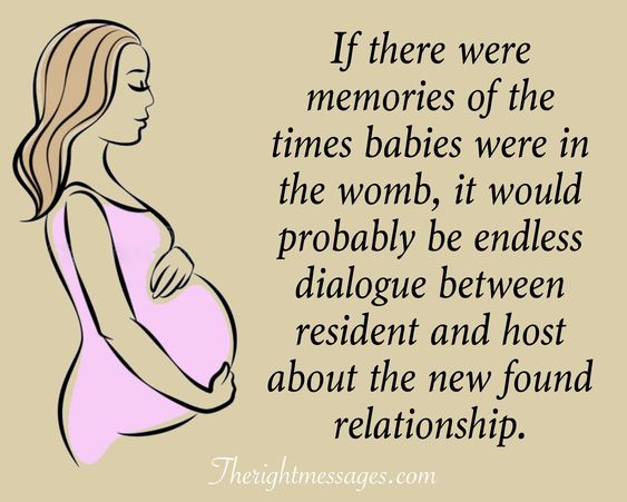babies were in the womb