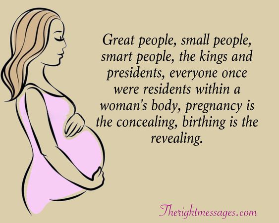 pregnancy is the concealing