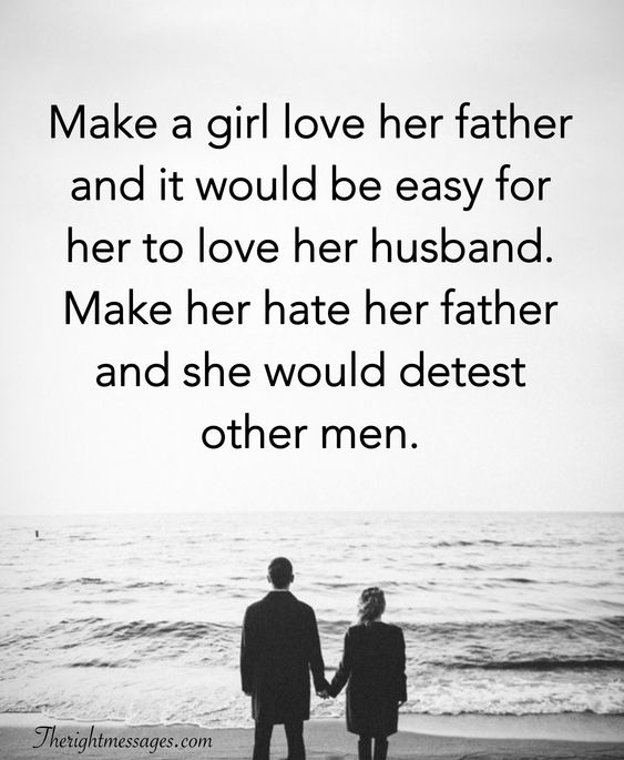 Make a girl love her father