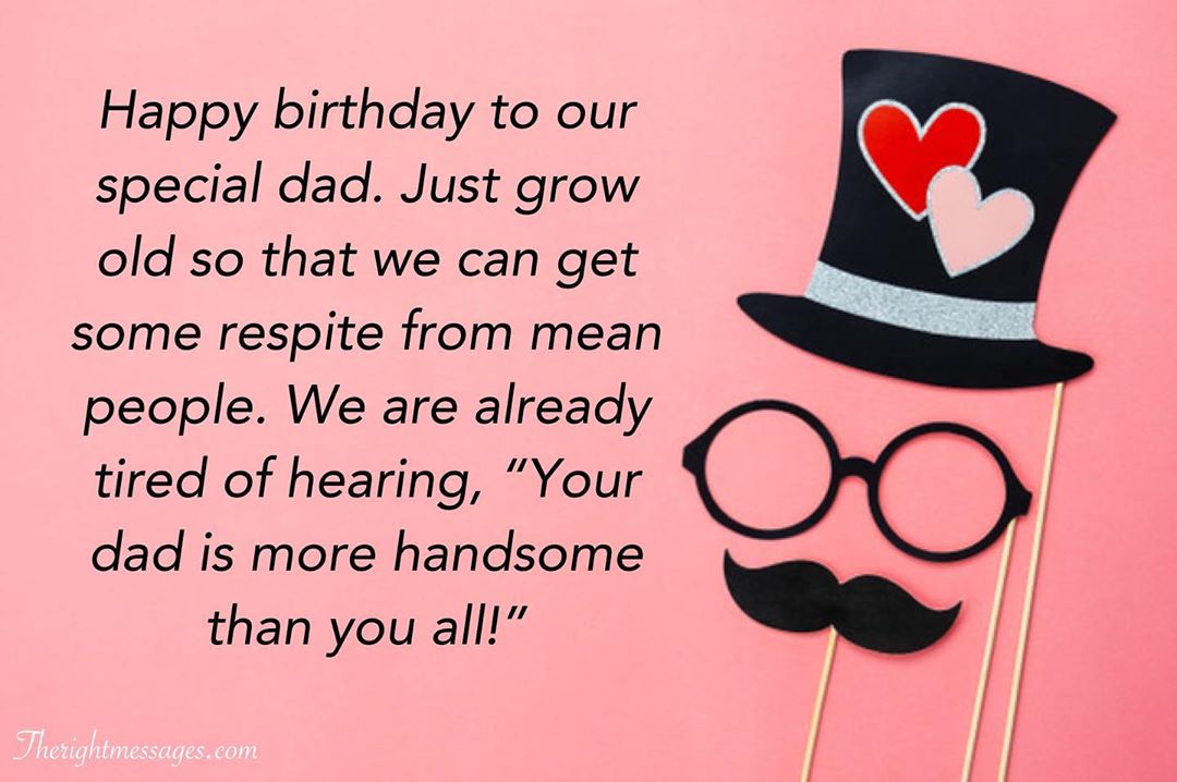 Deseos divertidos de feliz cumpleaños para tu papá