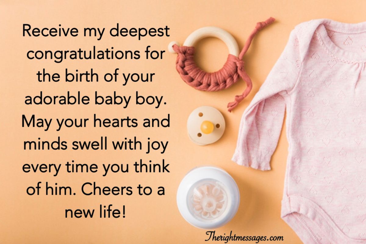 Wishes newborn baby New Baby